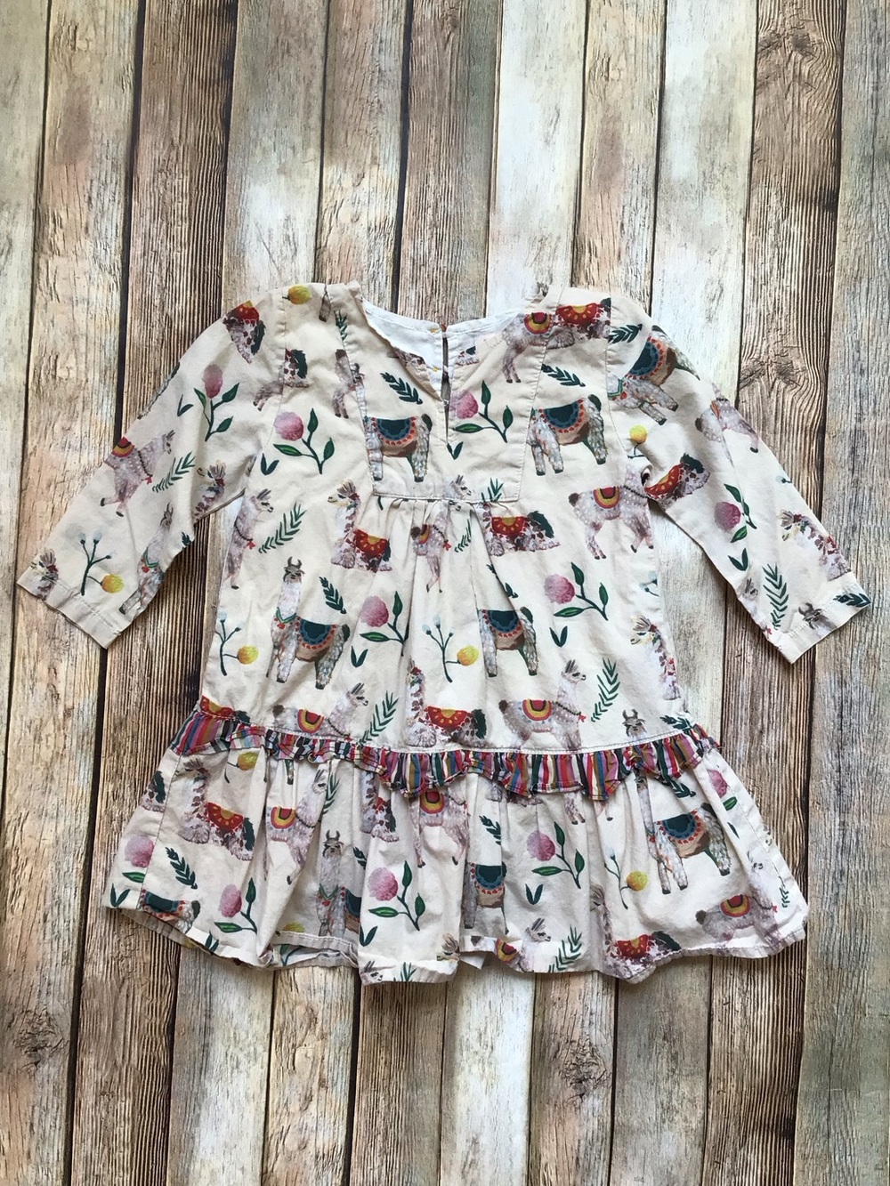 Pink Chicken Llama Dress